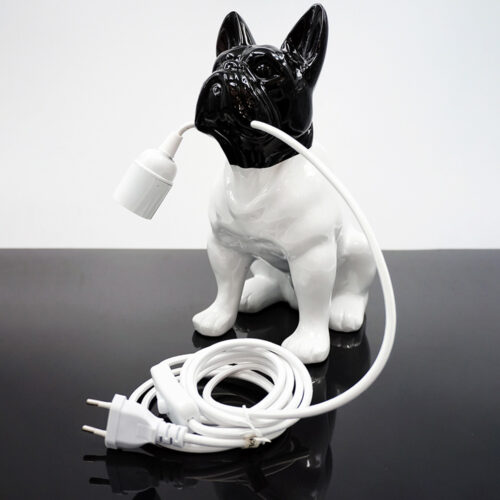 Decorative Figure French Bulldog Lamp - Design I