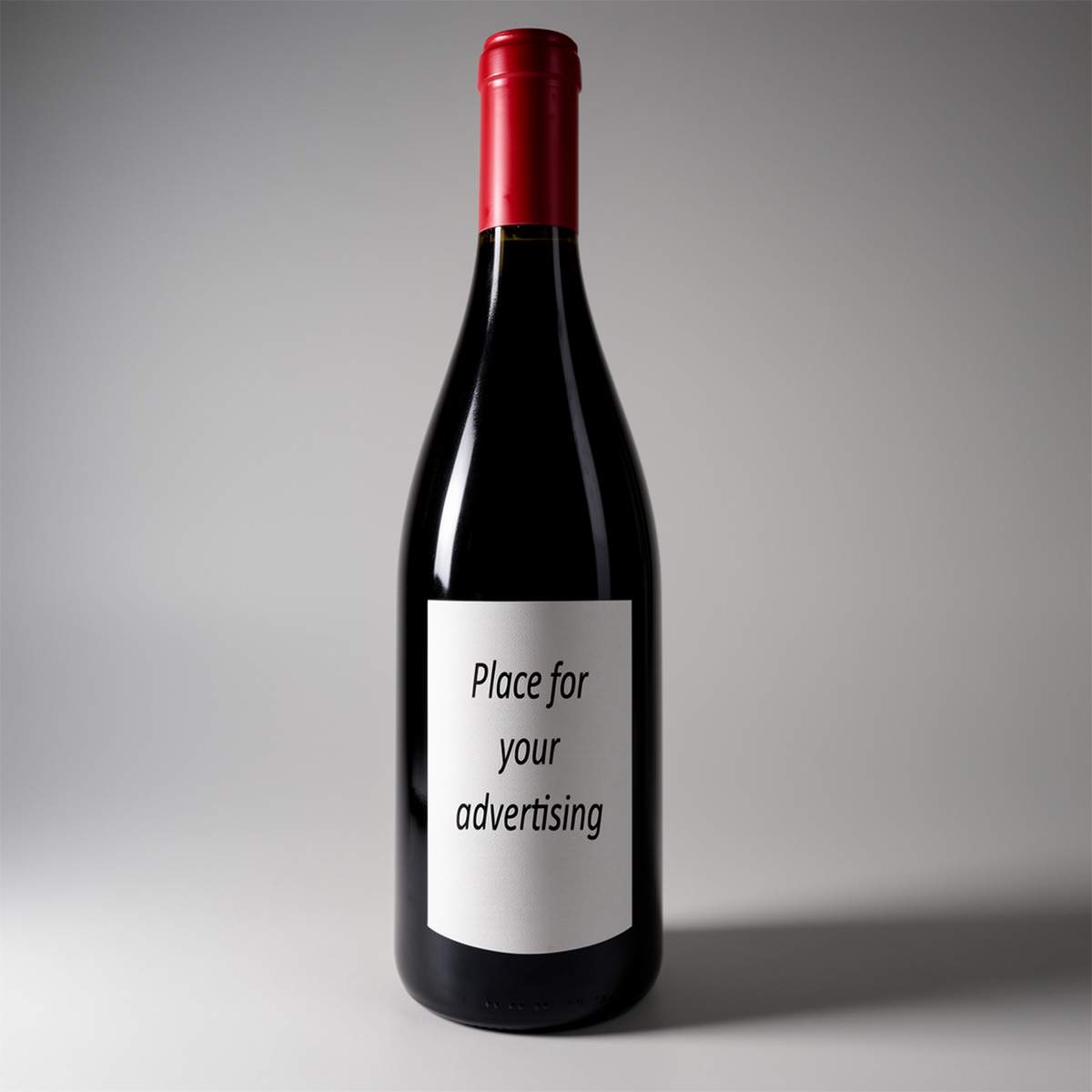 Large Promotional Wine Bottle - Image 2