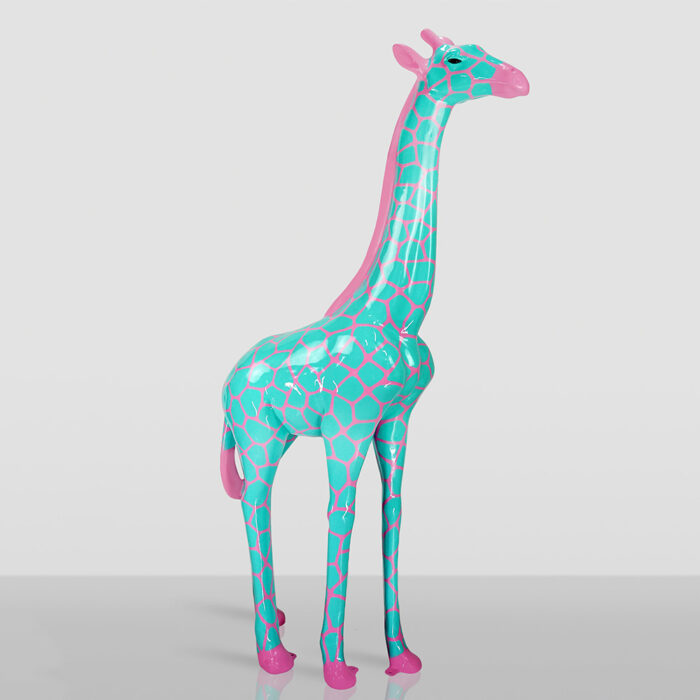 Giraffe with Celadon Spots - Large 3D Figure