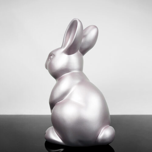 Decorative Figure Easter Bunny - Powder Pink