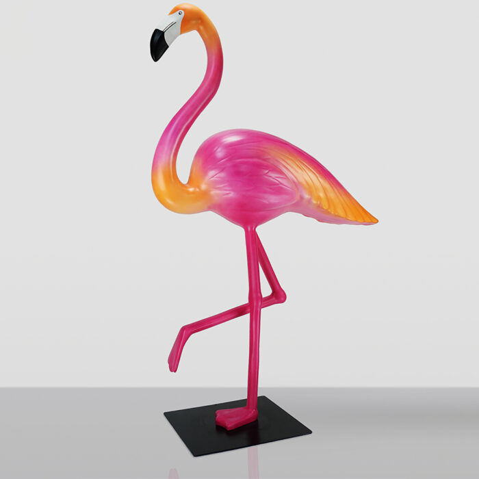 Decorative Figure Large 3D Flamingo - Pink Mango