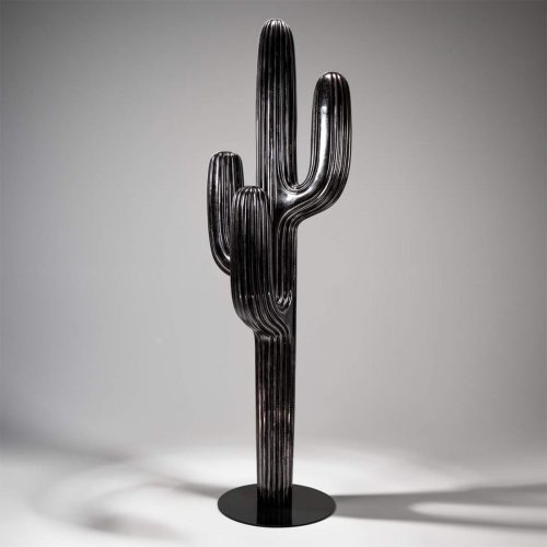 Cactus Hook in Silver Patina