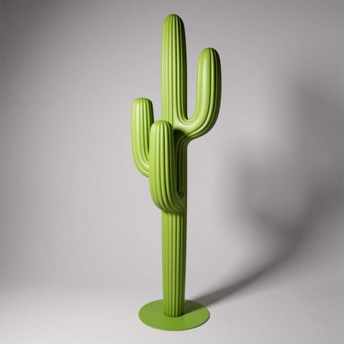 Pastel green hanger - cactus