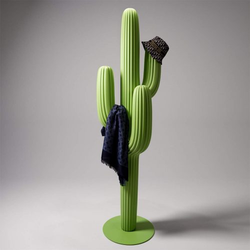 Pastel green hanger - cactus
