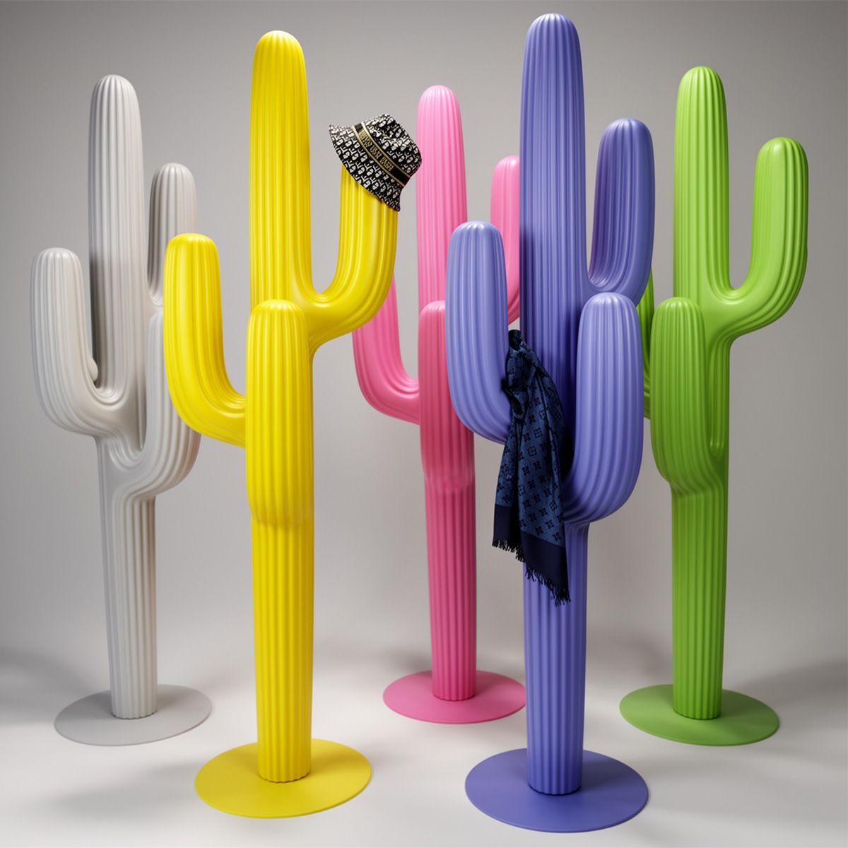Cactus Coat Rack - Image 3