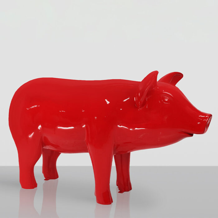 Large Decorative Figure - Pig