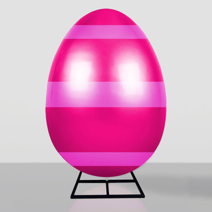 Decorative XXL Easter Egg Figure – Square Base