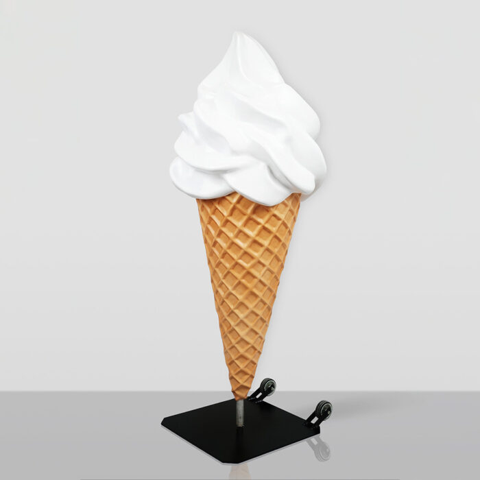 Creamy Soft Serve Ice Cream Advertisement Figure - Image 3
