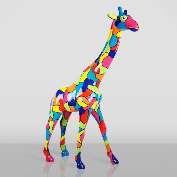 Large Giraffe 230cm – Colorful Version