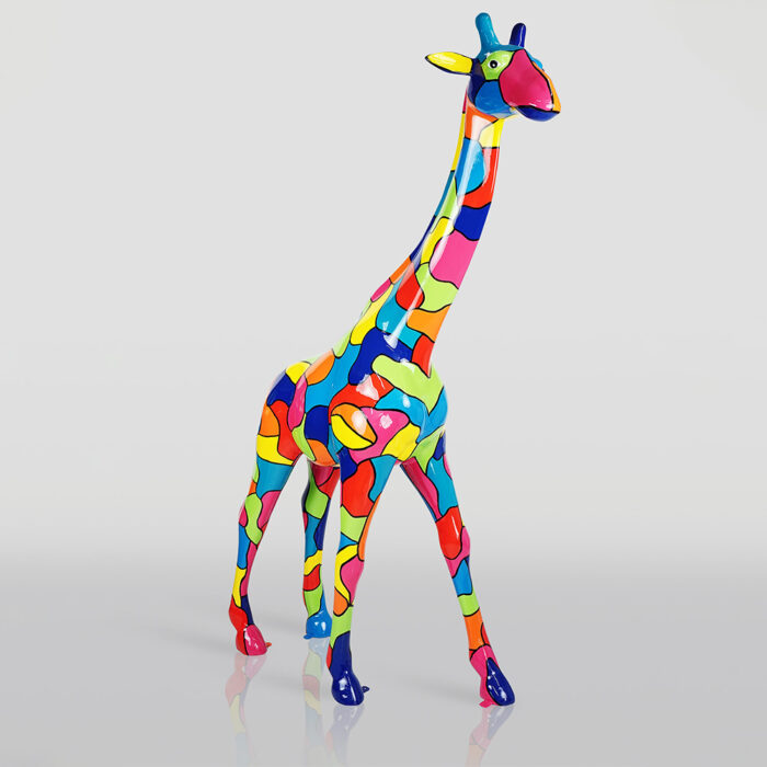 Large Giraffe 230cm – Colorful Version - Image 2