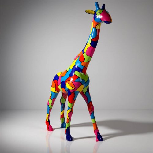 Large Giraffe 230cm – Colorful Version