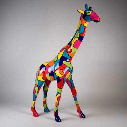 Large Giraffe 230cm – Colorful Version