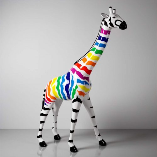 Large 230cm Colorful Zebra Giraffe