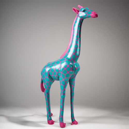 Giraffe with Celadon Spots - Large 3D Figure
