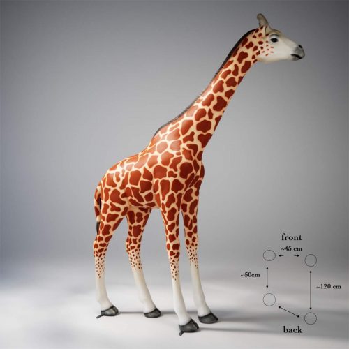 Large Life-Size Giraffe Figure