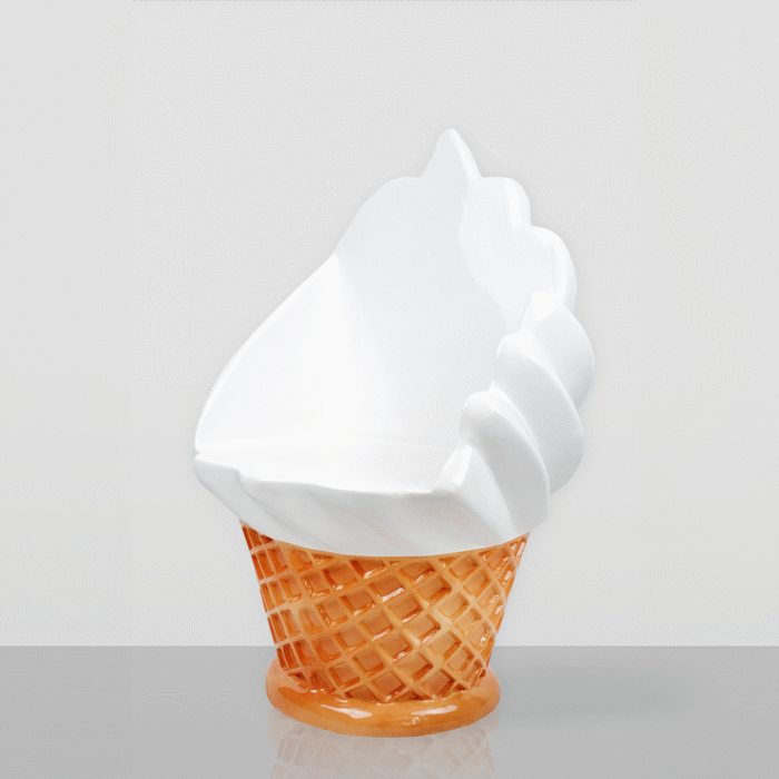 Ice cream shop furniture set – waffle cone table + ice cream chairs - Image 5