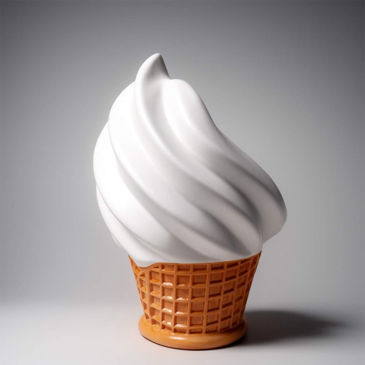Ice cream shop furniture set – waffle cone table + ice cream chairs - Image 3