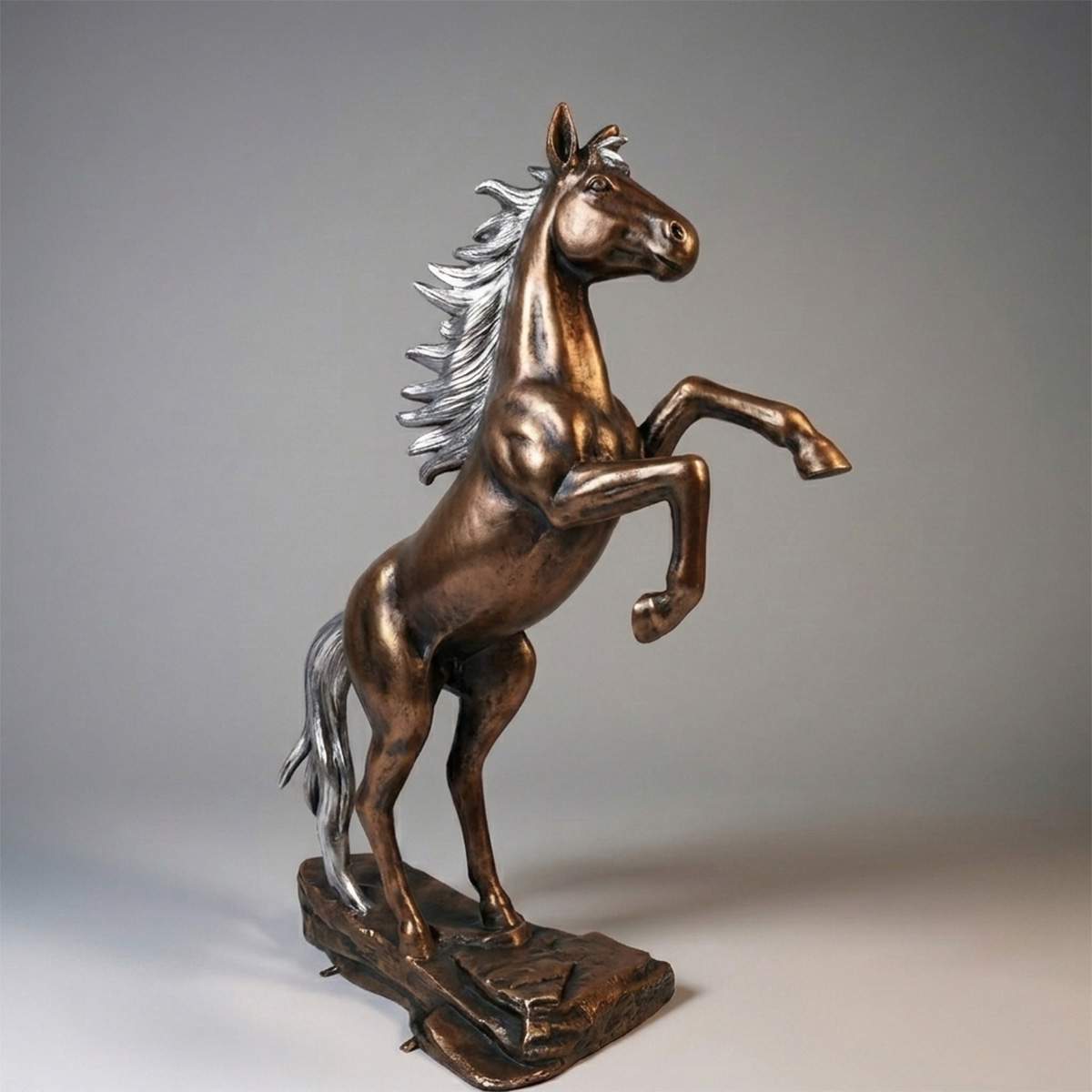Decorative Horse Rearing Figure - Image 6