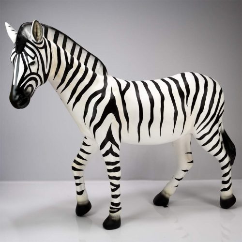 Zebra White - Life-Size Figure