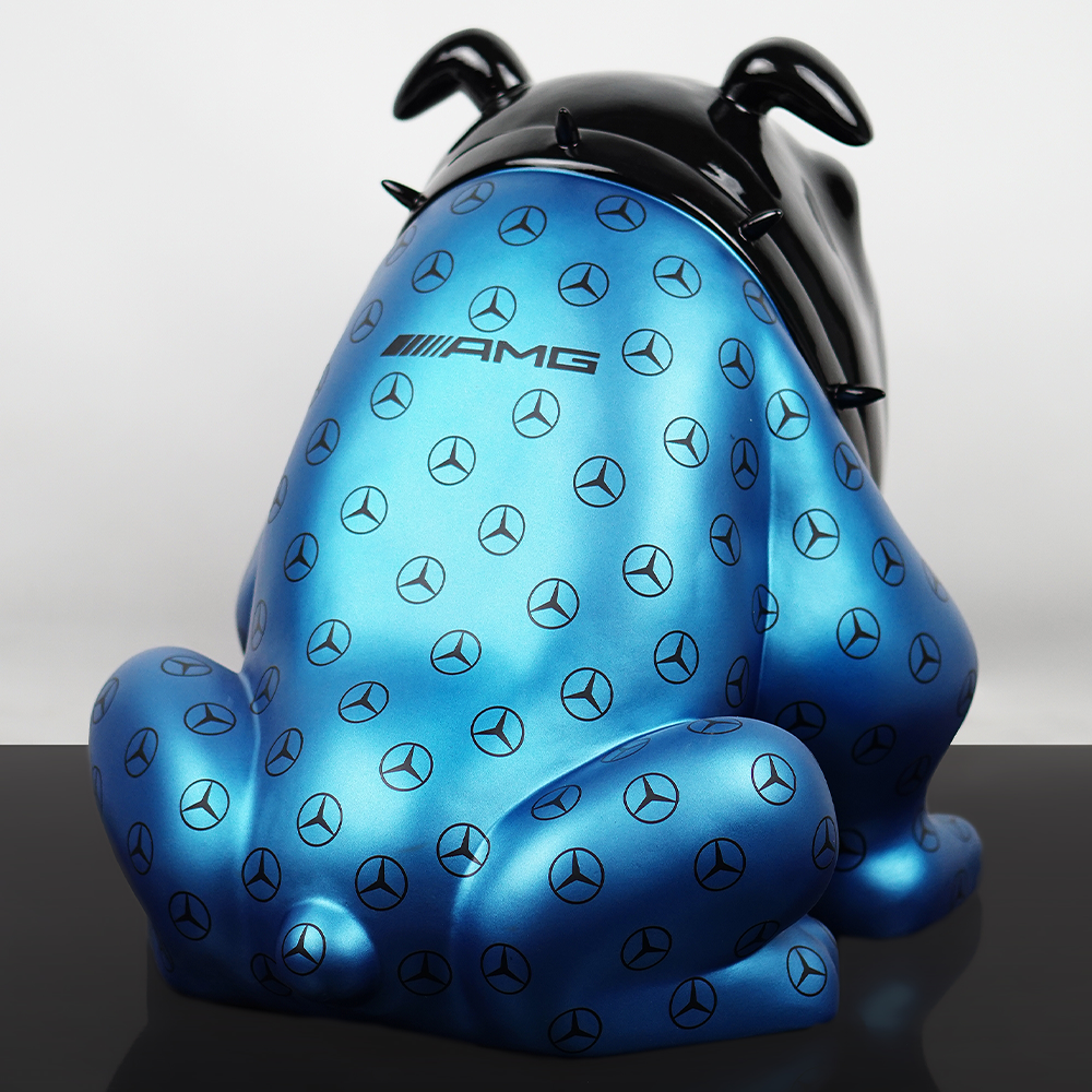Exclusive Bulldog Avella Figure – Blue AMG 2 Exclusive Bulldog Avella Figure – Blue AMG - Image 2