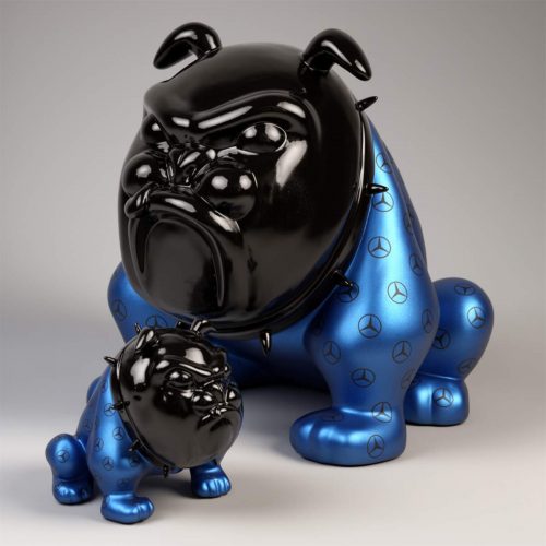 Exclusive Bulldog Avella Figure – Blue AMG