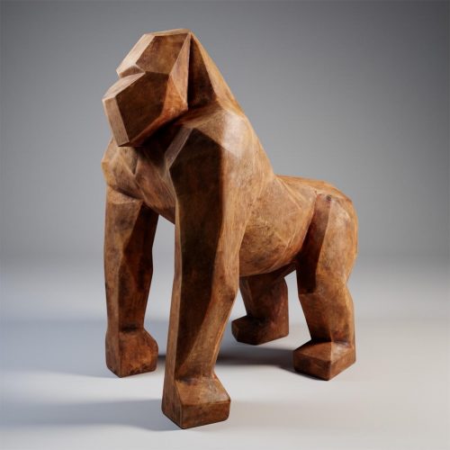 Square Gorilla – Rust Effect