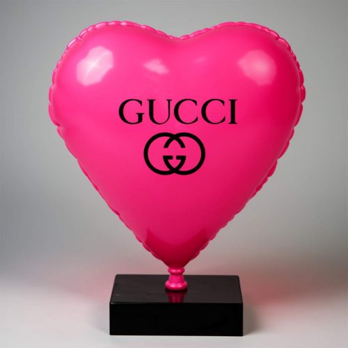 Decorative Balloon Heart Figure H-55