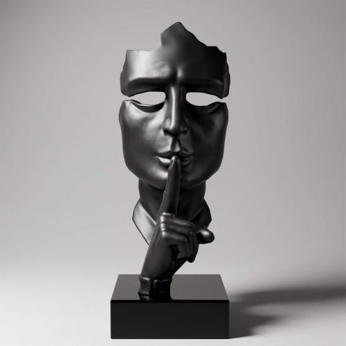 Large mask on base