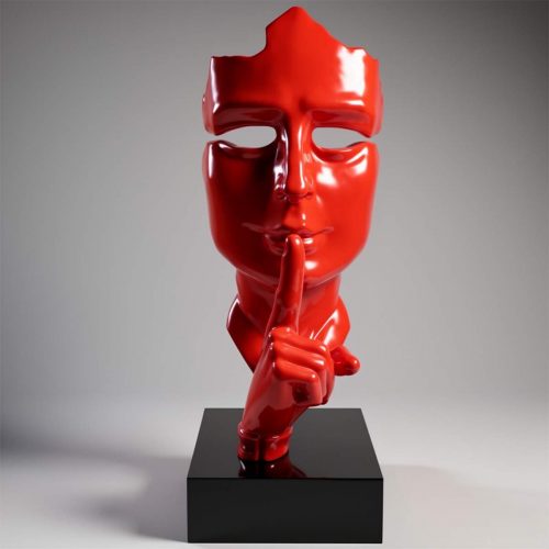 Large Base Mask - Red