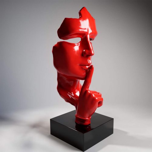 Large Base Mask - Red