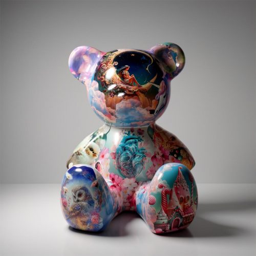 Small Sitting Bear - Sweet Motif