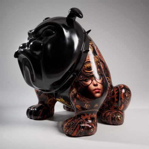 Dog Bulldog Avella 55cm - Industriell