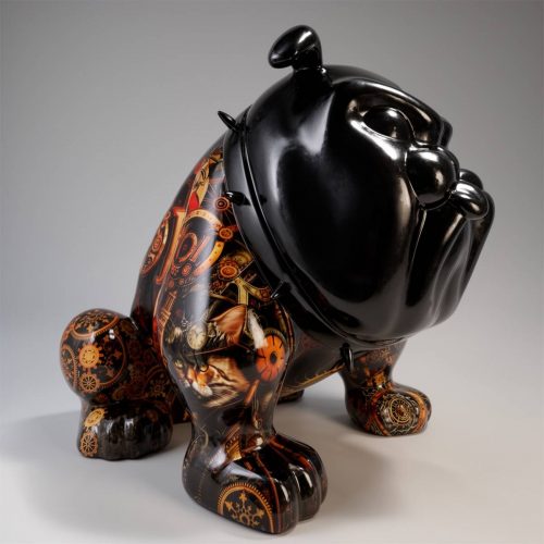 Dog Bulldog Avella 55cm - Industriell