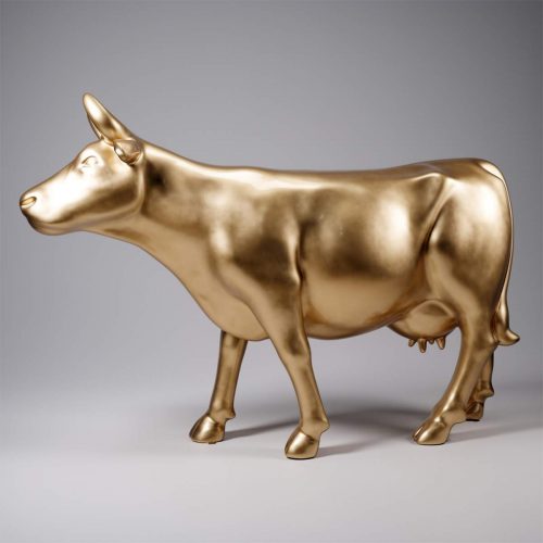Large Figure – Golden Cow