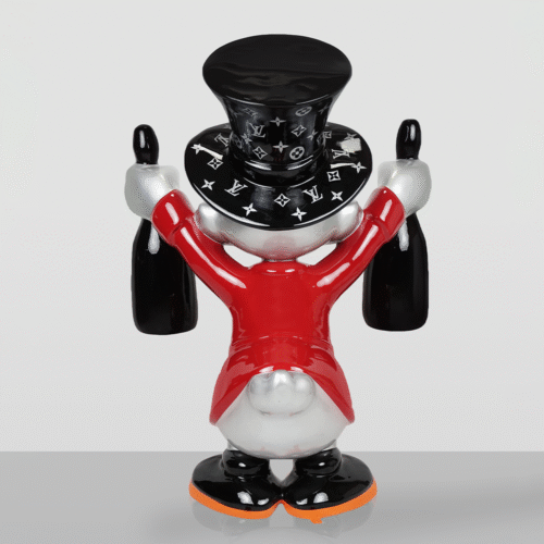 Decorative Figure – Medium Scrooge McDuck with Bottles