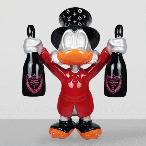 Decorative Figure – Medium Scrooge McDuck with Bottles