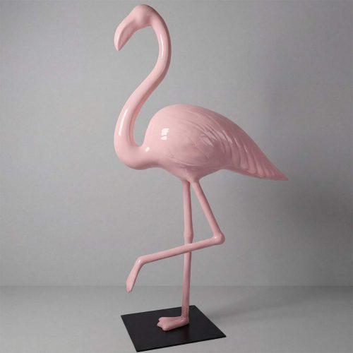 Large 3D Decorative Flamingo - Pink