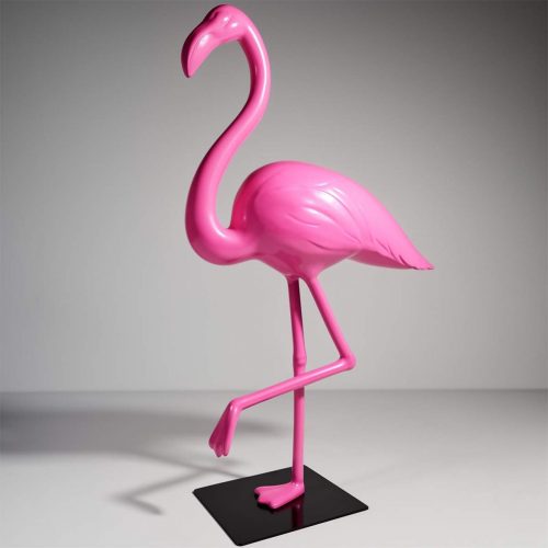 Large 3D Decorative Flamingo - Pink