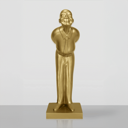 Decorative Figure – Welcome Guest Gold