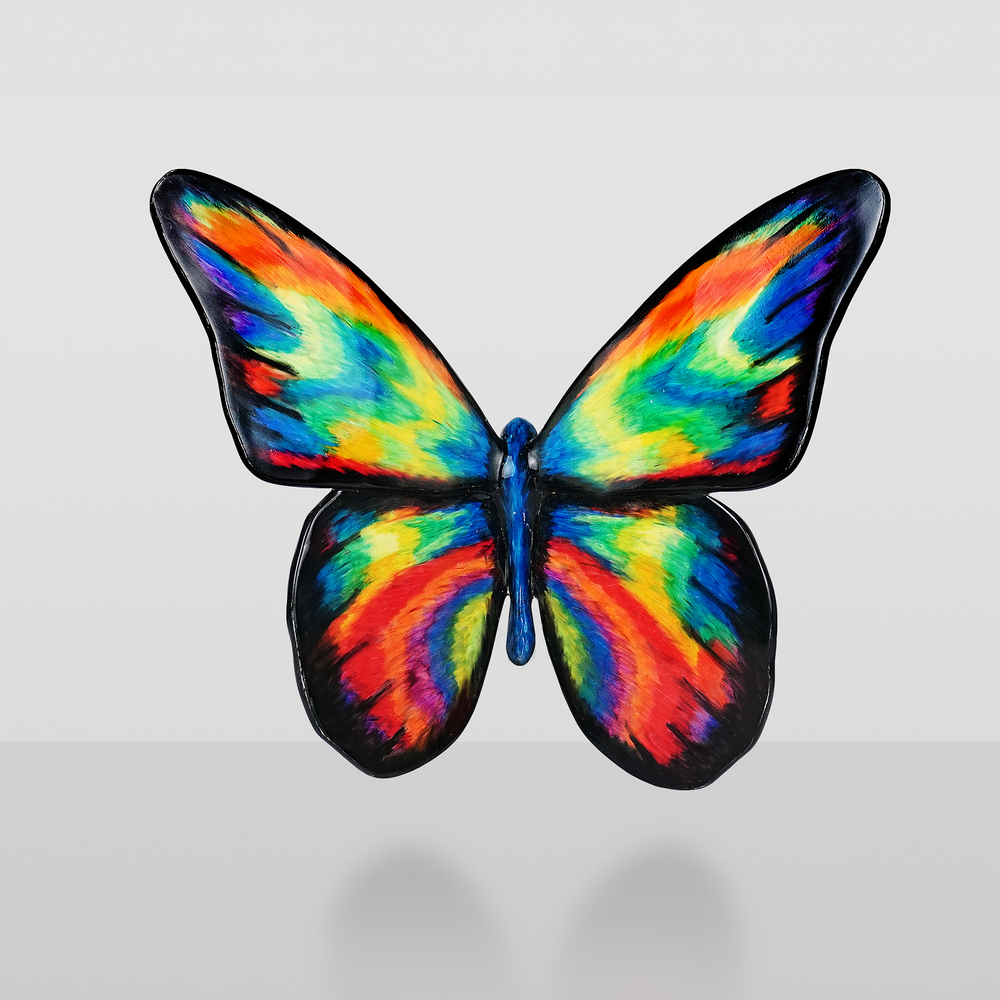 Decorative Figure – Hanging Butterfly, Pastel Version