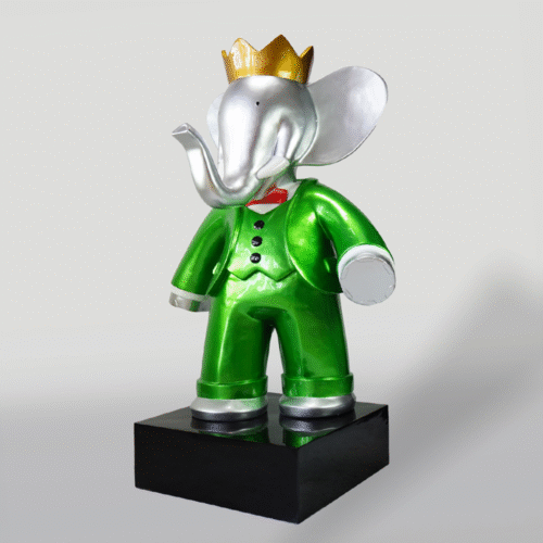 Decorative Figure – Elephant in a Jacket