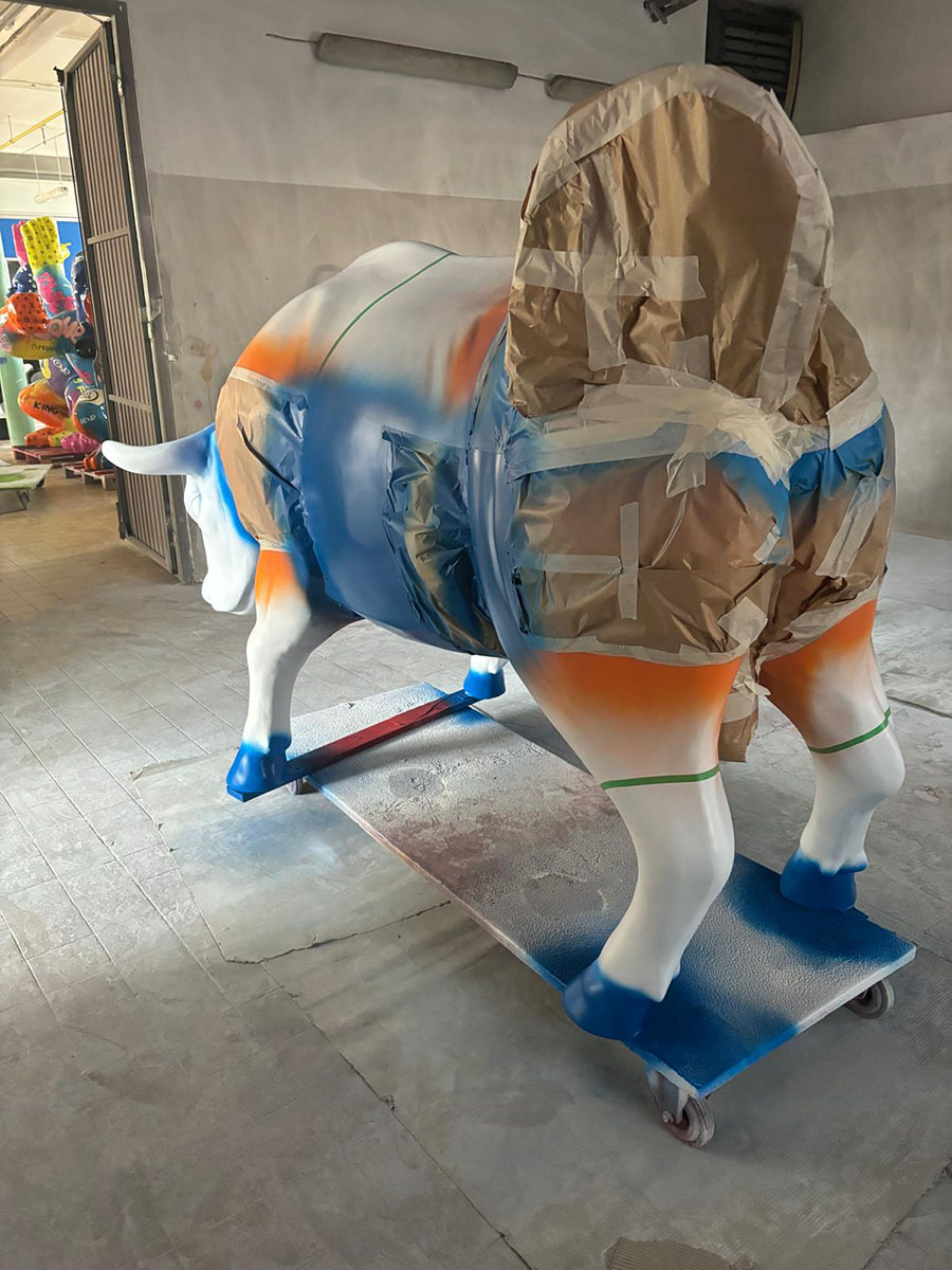 TruePlay Advertising Bull – Custom XXL Trade Fair Figure 5 truplay byk 1