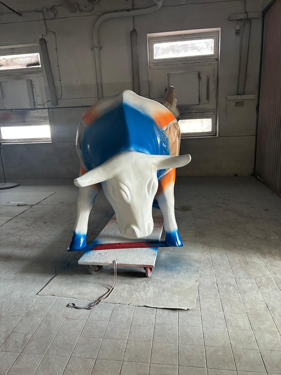 TruePlay Advertising Bull – Custom XXL Trade Fair Figure 10 truplay byk 9