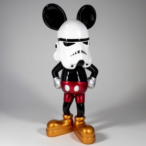 Decorative Figure White Stormtrooper Mouse