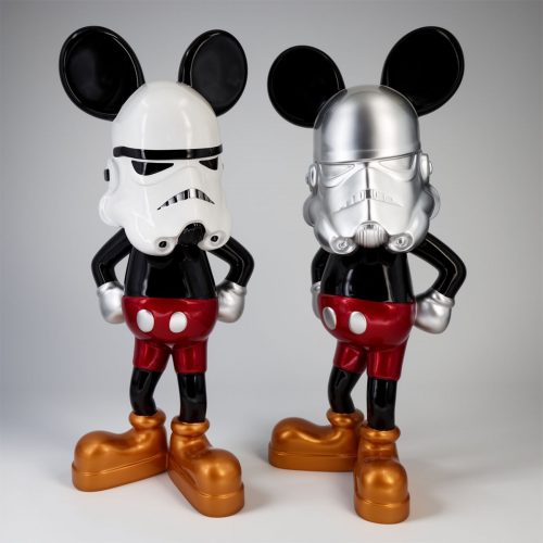 Decorative Figure White Stormtrooper Mouse