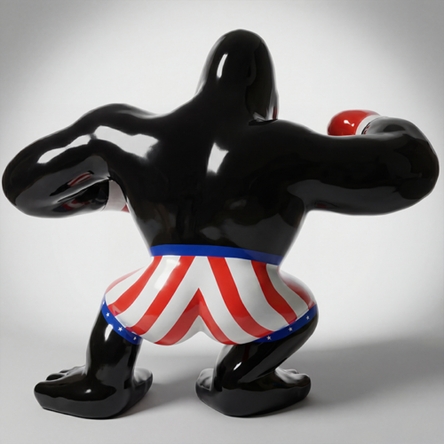 Large Boxer Gorilla Figure - Rocky