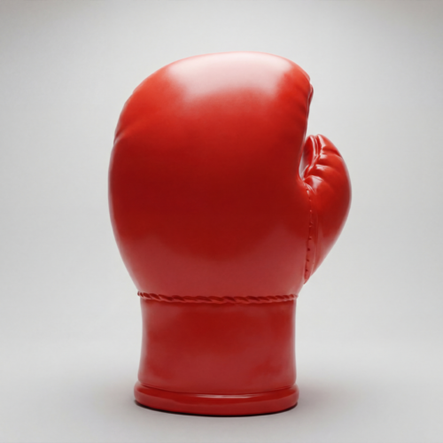 Large Realistic Boxing Glove Figure - Red