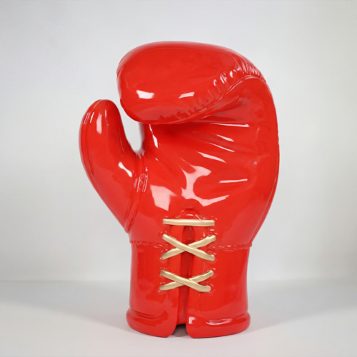 Large Realistic Boxing Glove Figure - Red