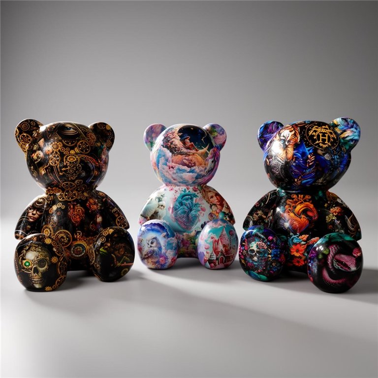 Large Sitting Bear - Sweet Theme