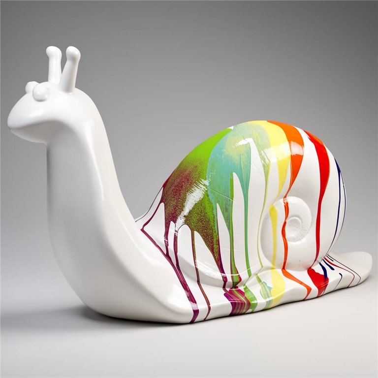 Decorative Figure Large Snail - Trash